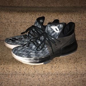 Adidas Dame Lillard 3 black and white WITH BOX